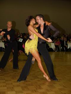 Rumba tanzendes Paar
