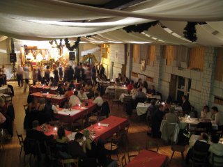 Streibelsaal während des KG Balls Dorfen 2008